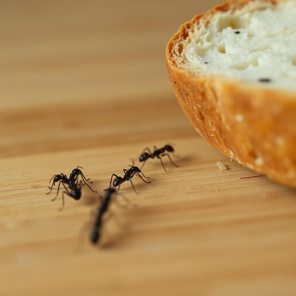 Intervention Mistral 3D, Fourmis